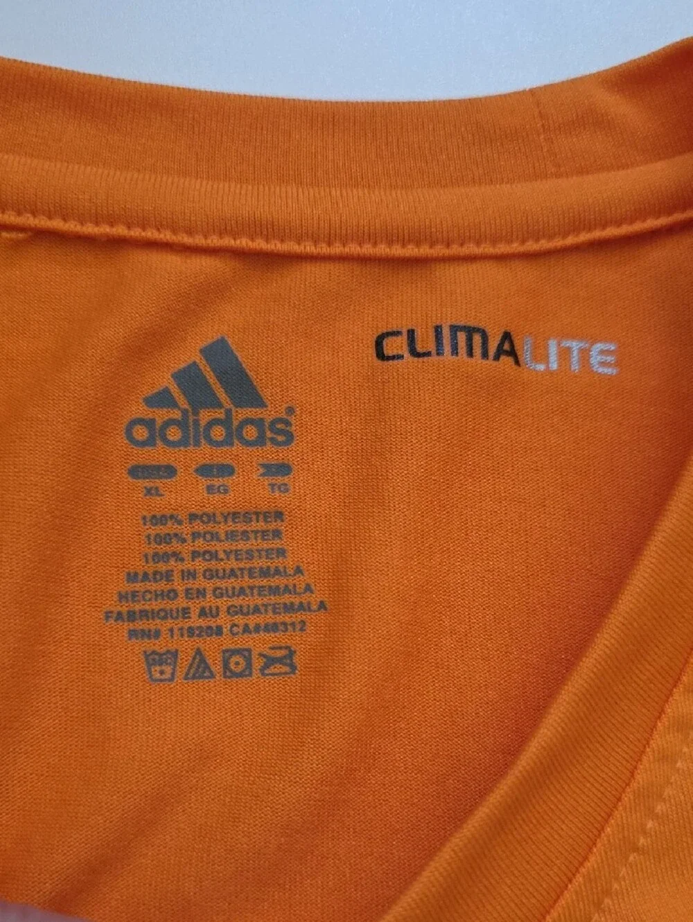adidas Tennessee Orange Men's Athletic Tee
